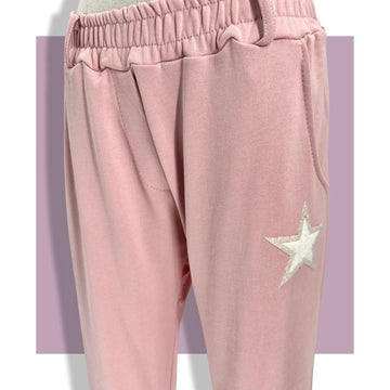 flotte rosa jogging bukser fra april vintage