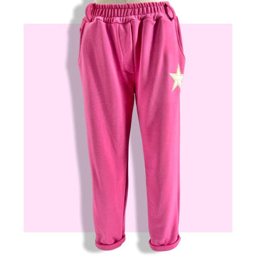 flotte pink jogging bukser fra april vintage.