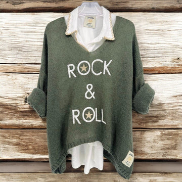FLOTTE STRIK BLUSER I 3 FARVER FRA APRIL VINTAGE.