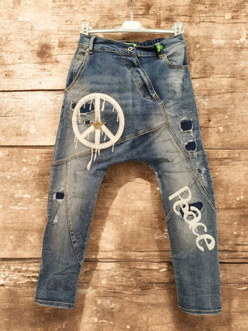 flotte baggy jeans fra sexy woman