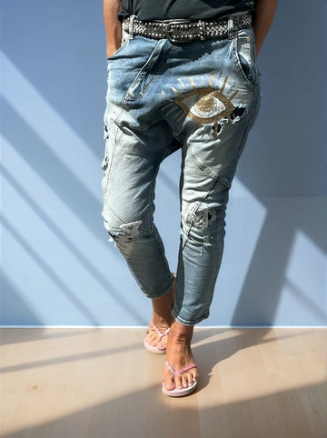 flotte baggy jeans fra sexy woman