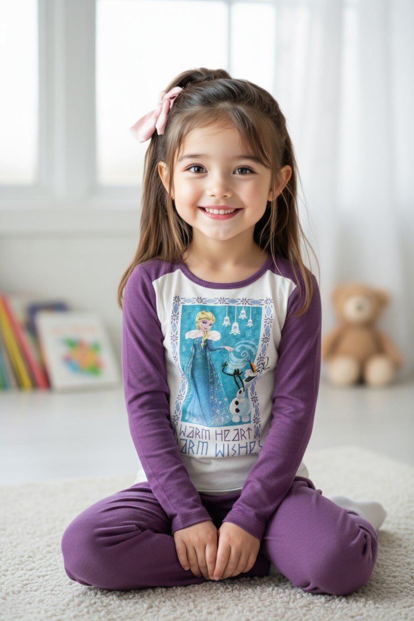 lilla frost pyjamas sæt