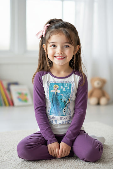 lilla frost pyjamas sæt