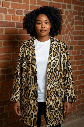 lækker leopard frakke fra little italy