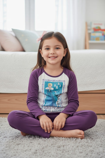 lilla frost pyjamas sæt