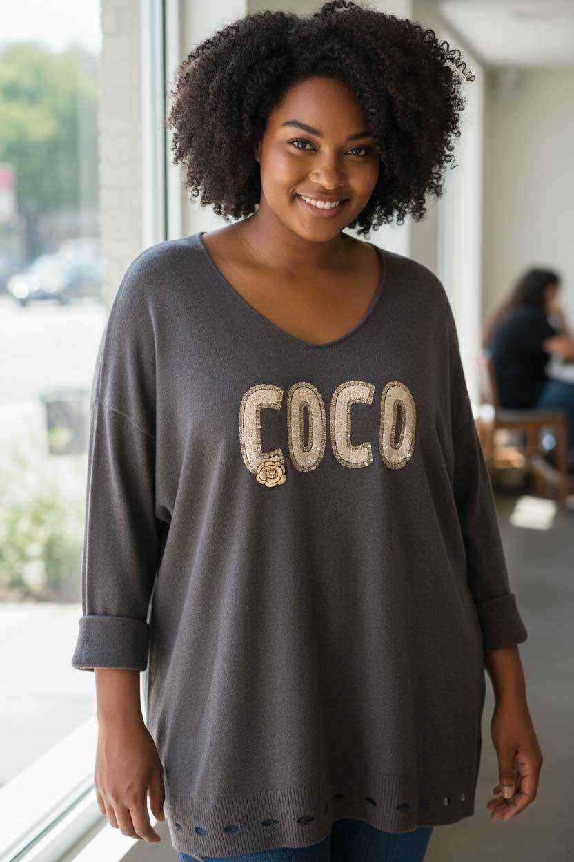 flotte coco strik bluser fra little italy