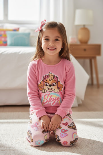lækkert homewear sæt fra skye paw patrol.
