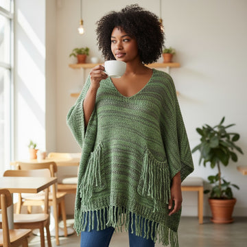 lækker strik tunika fra little italy