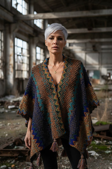 store flotte turkis poncho.