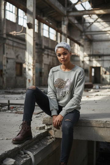 flot sand farvet sweatshirt.