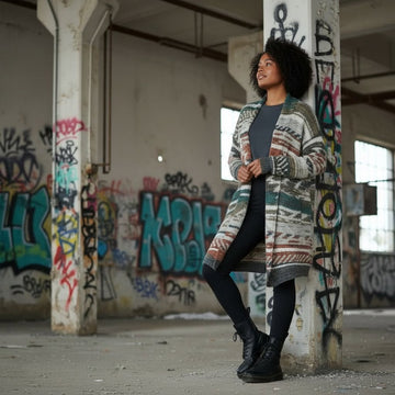 flot cardigan fra little italy.
