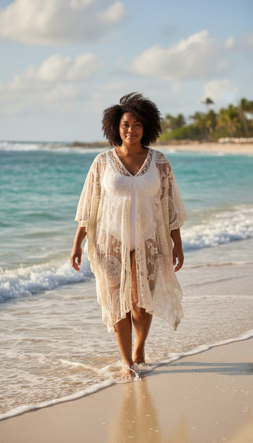 FLOTTE BLONDE TUNIKA/PONCHO I 9 FARVER FRA LITTLE ITALY.