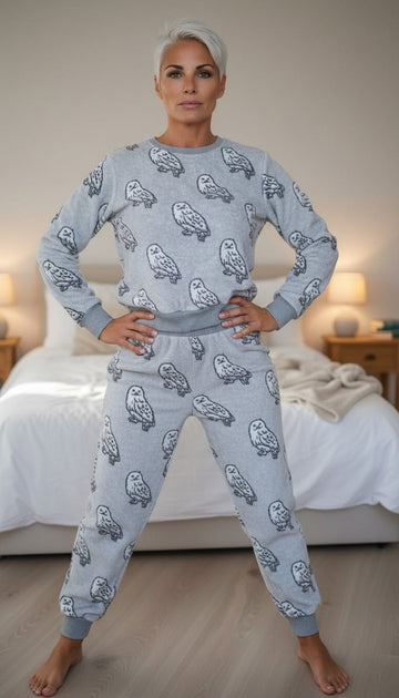 lækker blødt homewear sæt str L/XL.