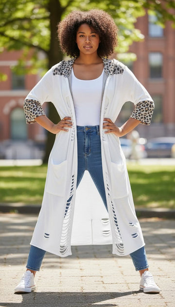 flotte lange cardigan  frakker fra little italy