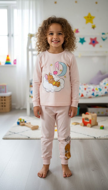 pyjamas sæt str 110/116 fra tom & jerry