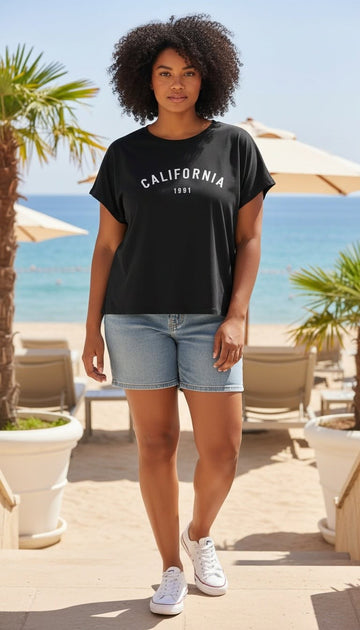 flotte sorte & hvide t-shirts