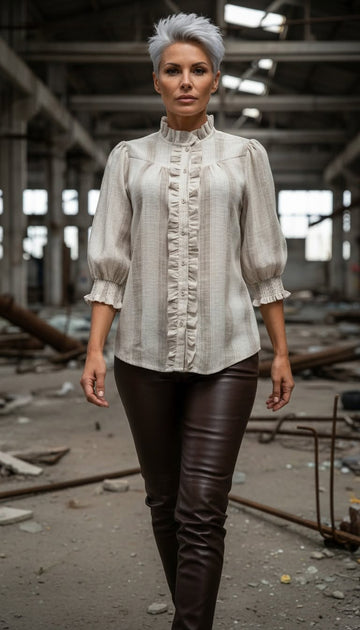 super flot skjortebluse