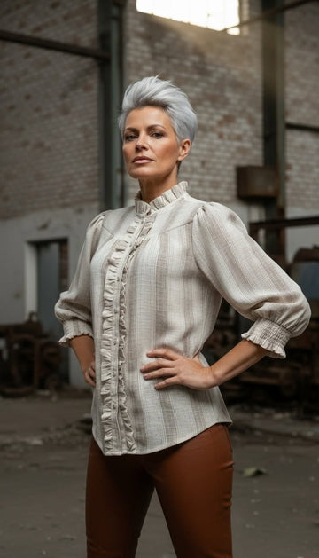 super flot skjortebluse