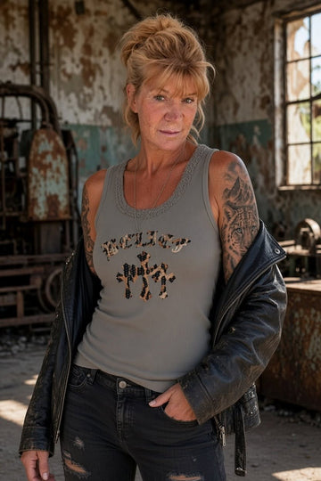 flot camel tank top