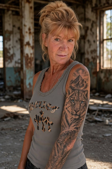 flot camel tank top