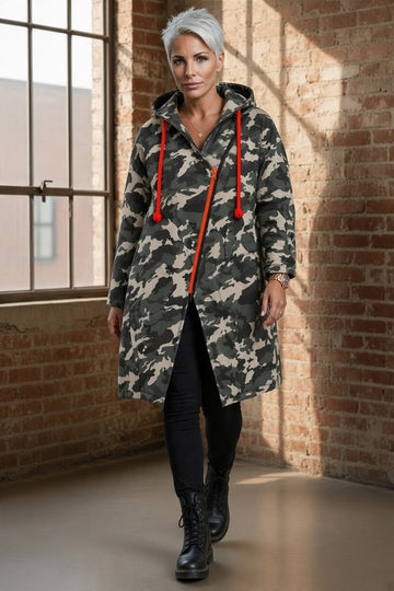 flot camouflage frakke