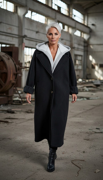 FLOT SORT FRAKKE  FRA LITTLE ITALY.