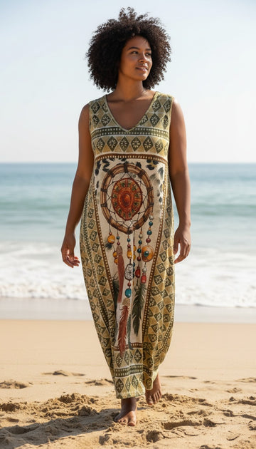 SUPER FLOT SOMMER KJOLE FRA LITTLE ITALY.