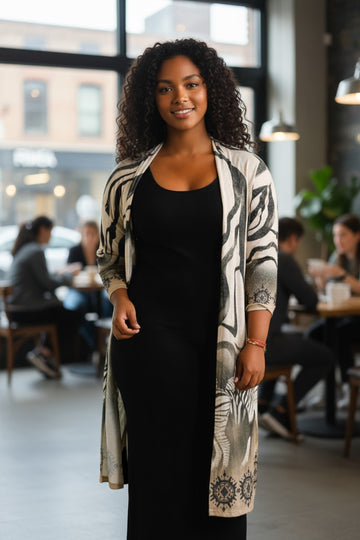 super smuk lang cardigan fra bellove