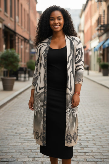 super smuk lang cardigan fra bellove