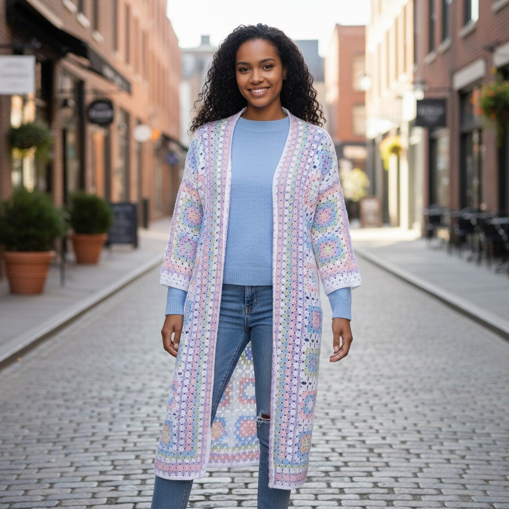 flot boheme cardigan fra little italy.