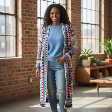 flot boheme cardigan fra little italy