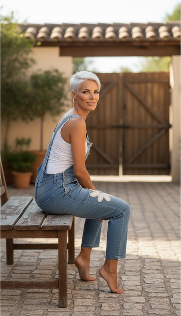 MEGA FLOTTE DENIM OVERALL FRA SEXY WOMAN.