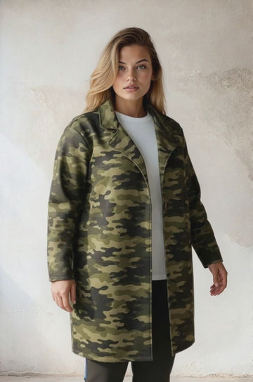 flot camouflage frakke fra little italy.