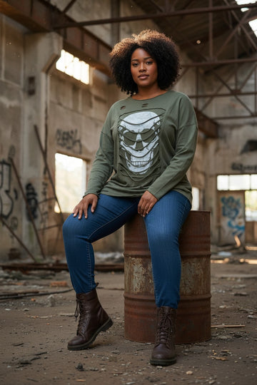 flot army bluse fra little italy.